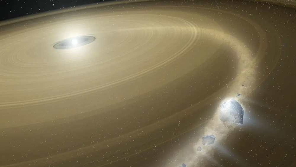 Фото: умирающая звезда «перекусывает» планетой типа Плутона