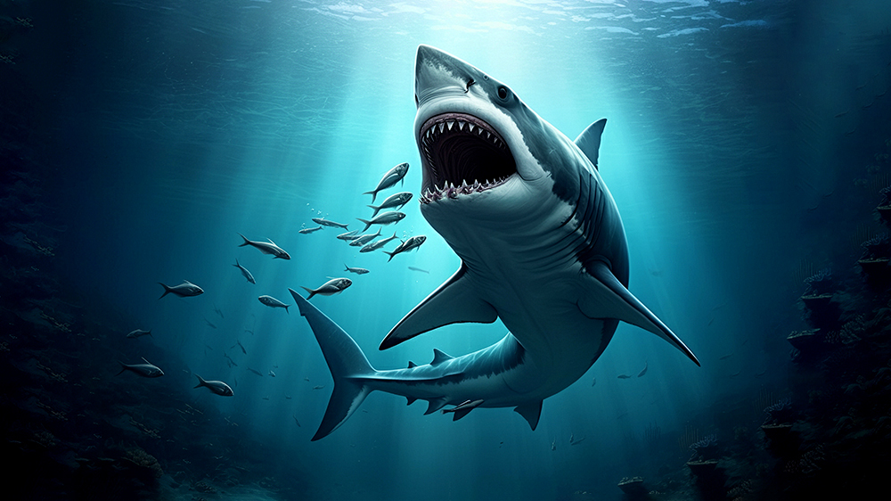 Выяснилось, чем питались мегалодоны, чтобы избежать голодания