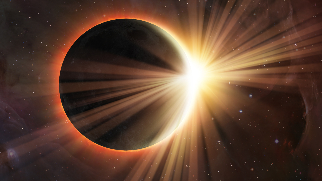 Российские ученые показали солнечное затмение в Антарктиде