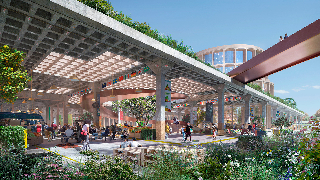 Заброшенный аэропорт превратят в город будущего