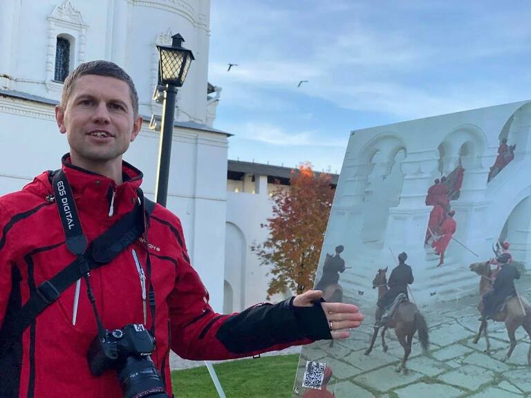 Город, где снимали «Иван Васильевич меняет профессию». Сравните кадры с тем, как выглядит место сейчас