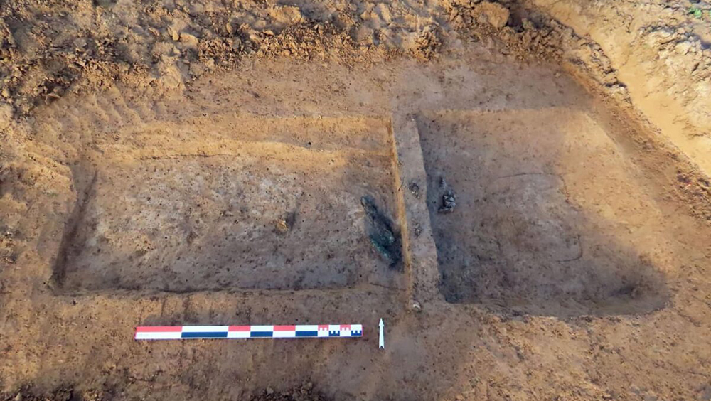 Ров бронзового века с драгоценными находками найден во Франции