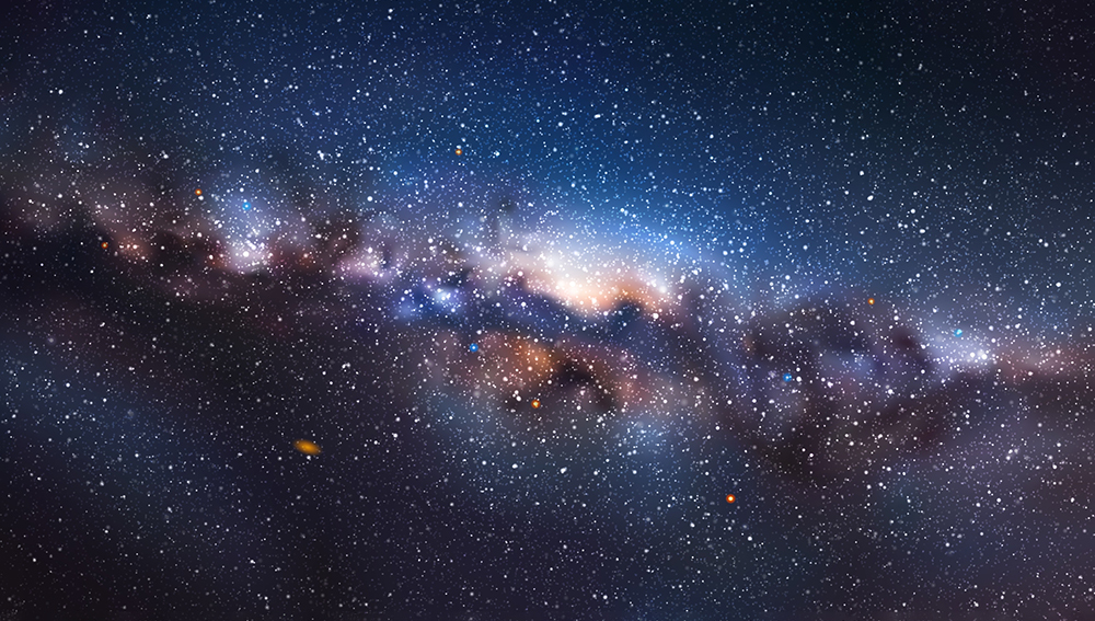 В магнитном поле Млечного Пути происходят странные явления