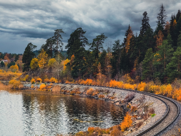 Золотая осень, Карелия, г. Сортавала