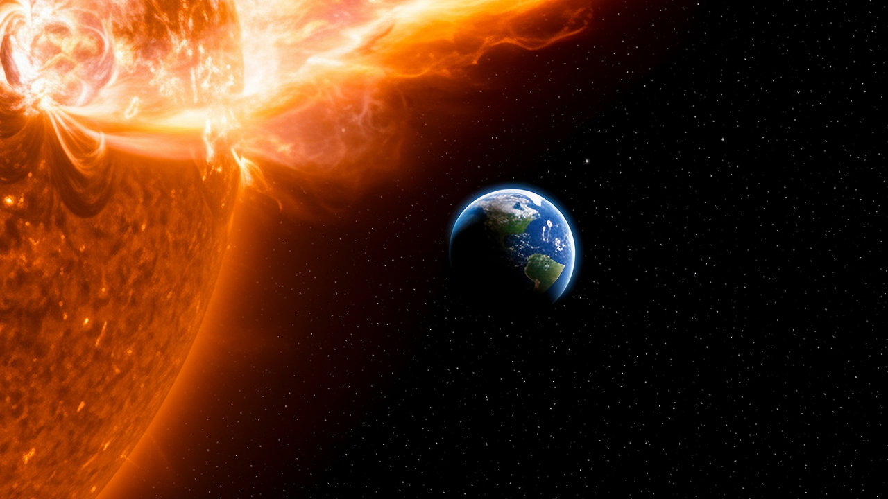 На Солнце произошла крупная вспышка — ожидается сильная магнитная буря