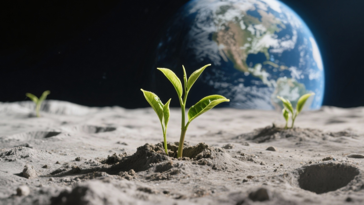 Чай может расти в лунном грунте, доказали ученые