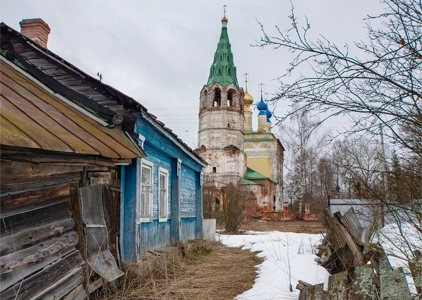 Весенние краски центральной России.