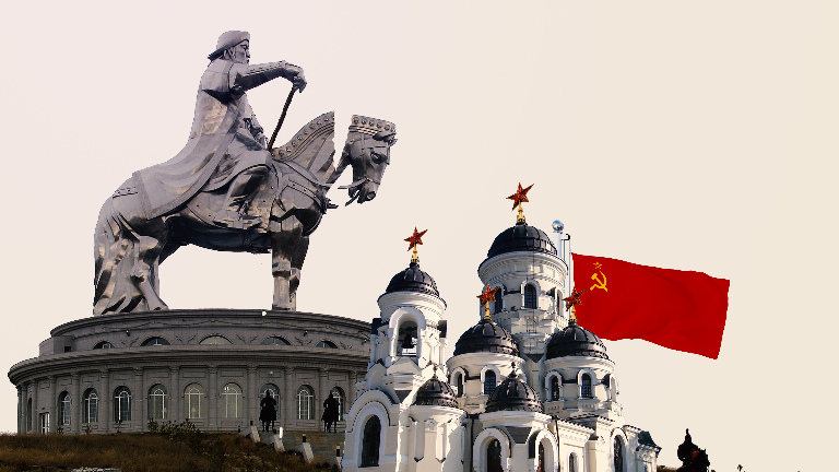 КАК В МОНГОЛИИ РАЗВАЛИВАЕТСЯ СТАТУЯ ЧИНГИЗ-ХАНА. СОВЕСТКИЕ МОНАСТЫРИ В УЛАН-БАТОРЕ. МОНГОЛИЯ #8