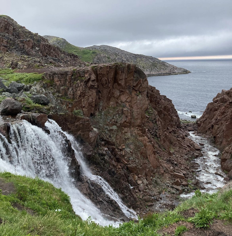 Самый северный водопад