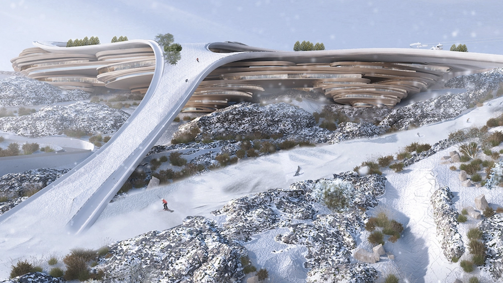 Саудовская Аравия отказалась от горнолыжного курорта в пустыне