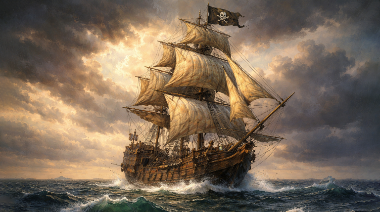 Затонувший пиратский корабль раскрыл тайну африканского золота