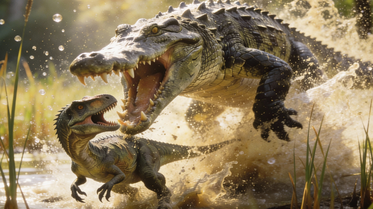 Крокодила-убийцу динозавров воссоздали в США