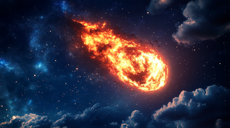 Над Японией пролетел огненный шар, сравнимый по яркости с Луной