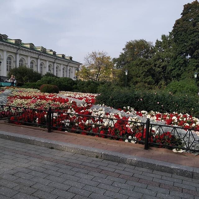   Осень. Москва. Кремль. Александровский сад