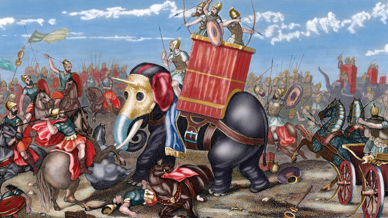 Правда ли, что во время Крестовых походов использовали слонов