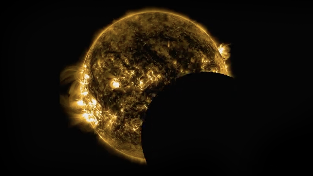 Космическая обсерватория показала затмение, которое не увидеть с Земли