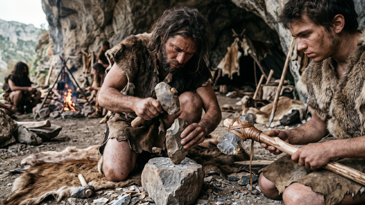 Ученые узнали назначение древнейшего «топора с ушками» из Сибири