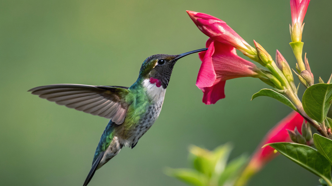 Почему красные цветы привлекают птиц и отпугивают пчел