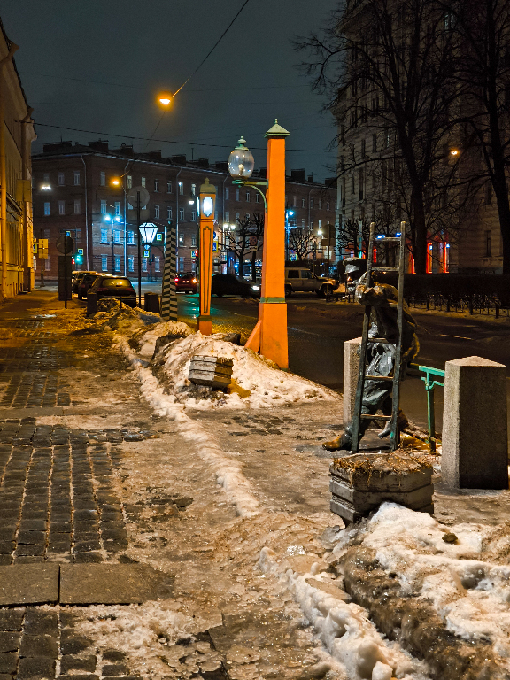 Музей фонарей под открытым небом в СПб 