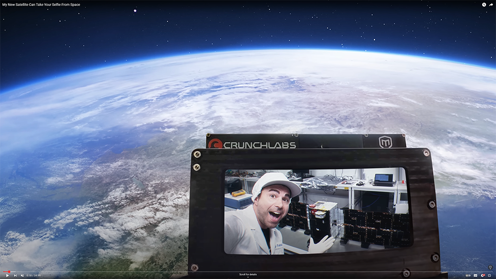 Космические селфи для всех: в США запустили необычный проект