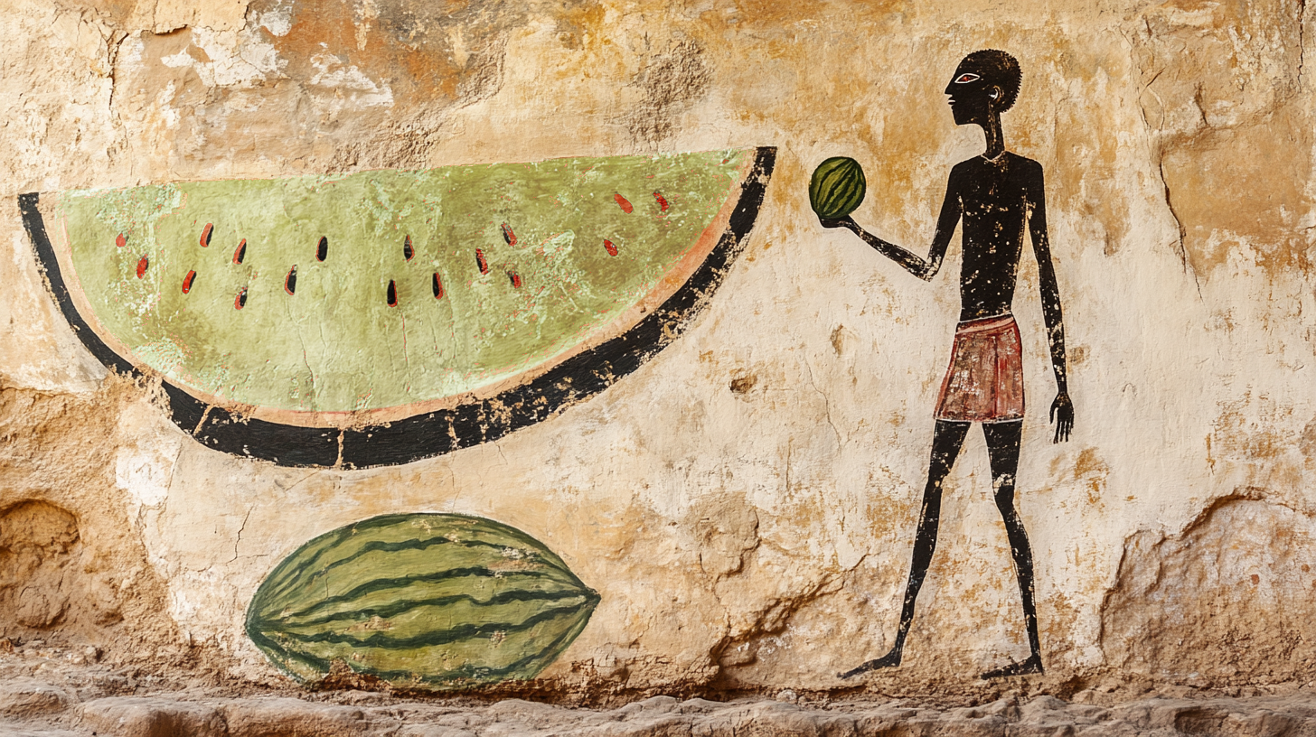 первые арбузы