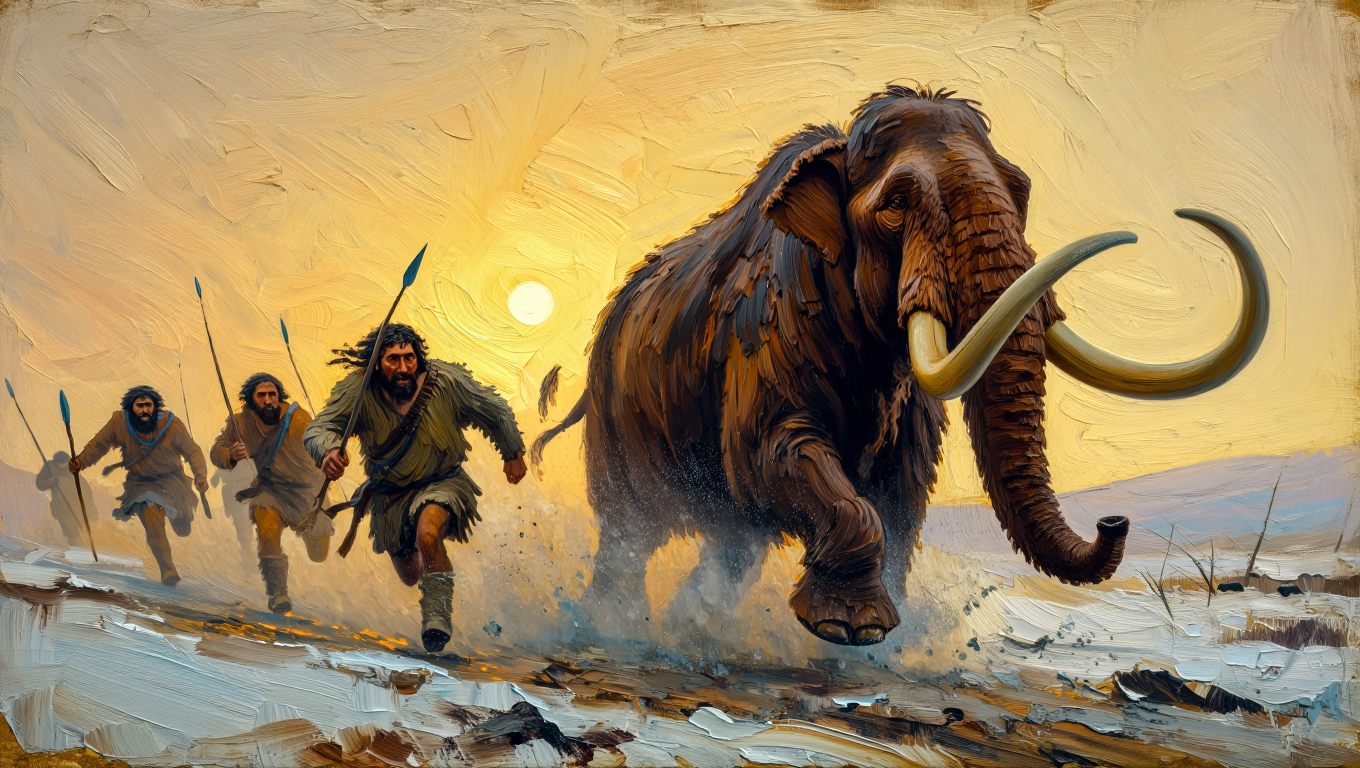 охота на мамонта