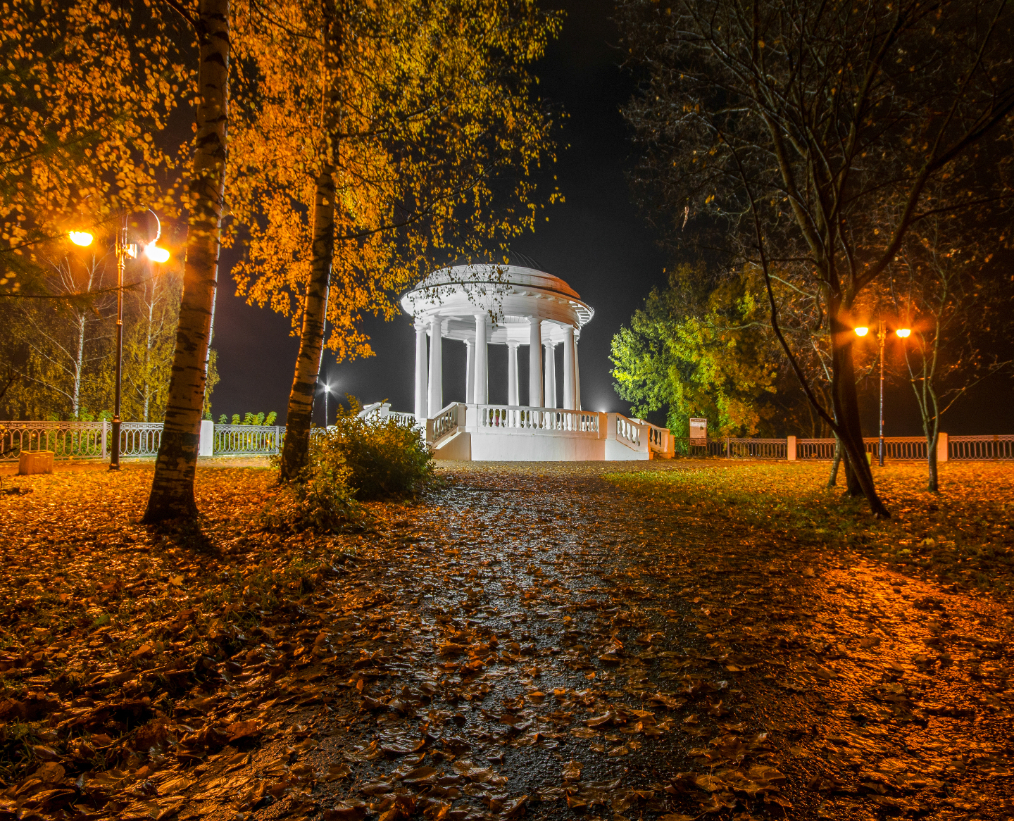 Фото Вечернего Осеннего Саратова