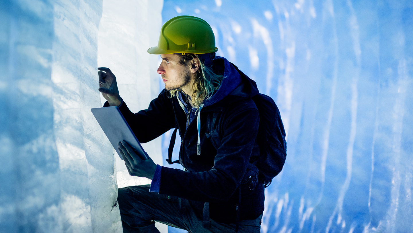 Изучение льда