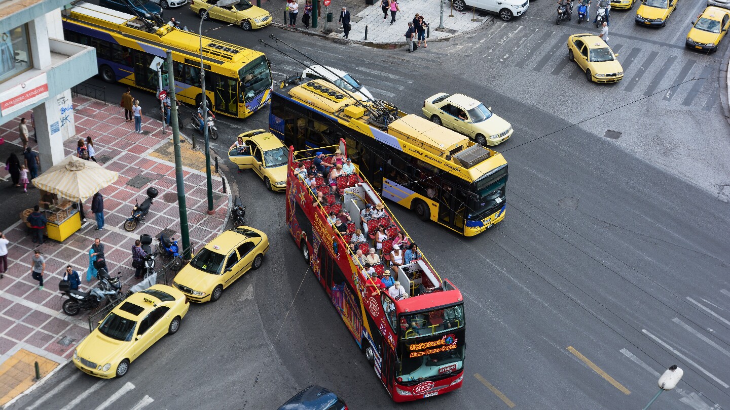 Такси в Греции