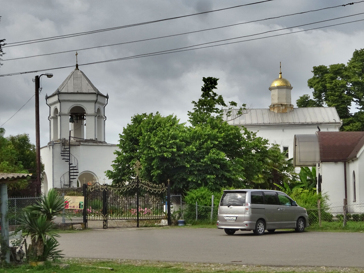 илорский храм в абхазии