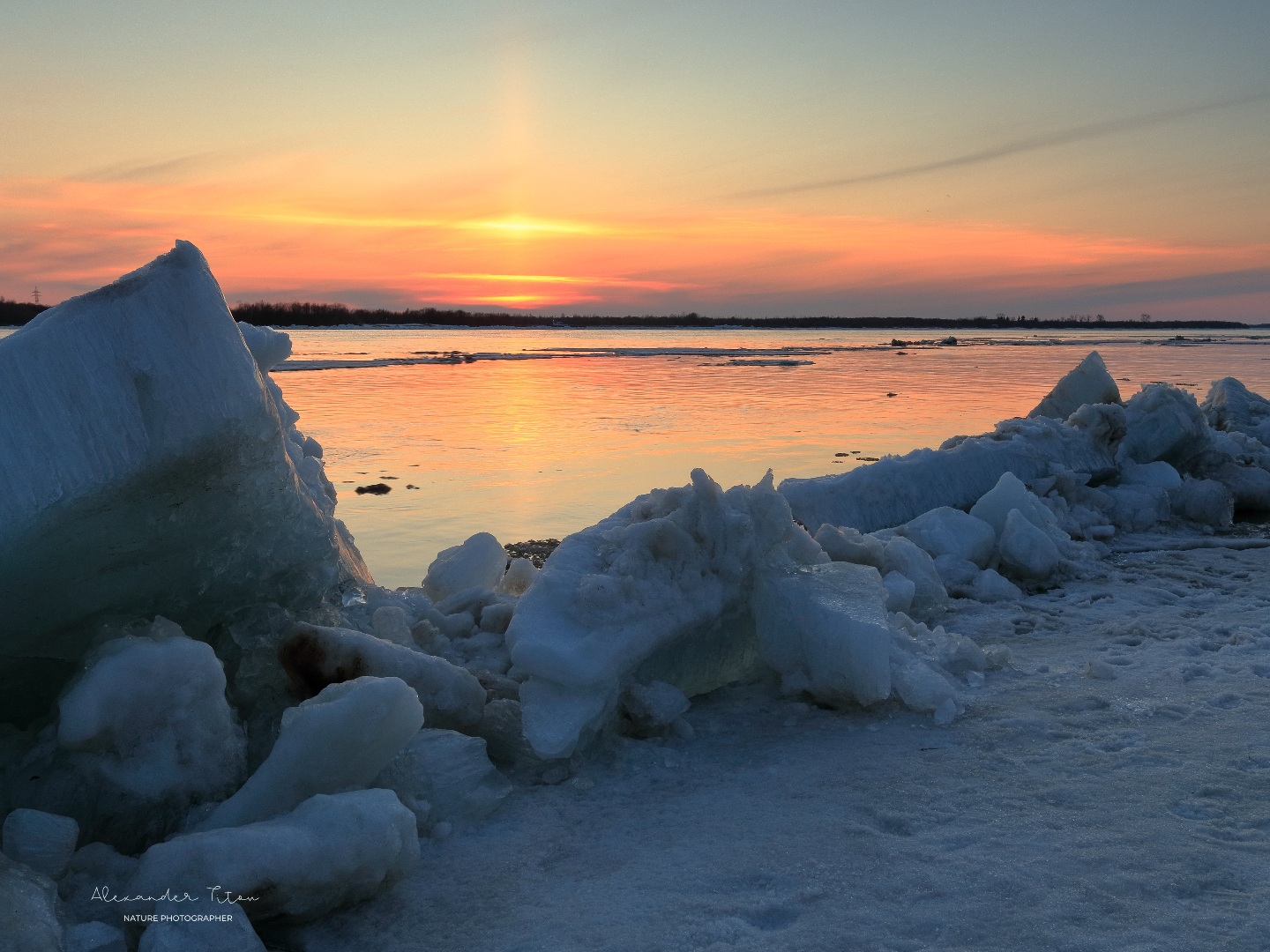 Берег Северной Двины Копачево