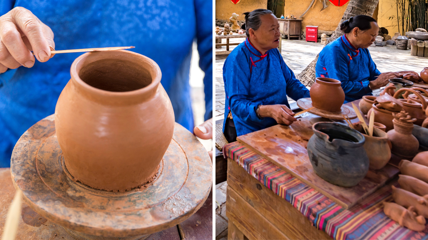 Глиняные горшки