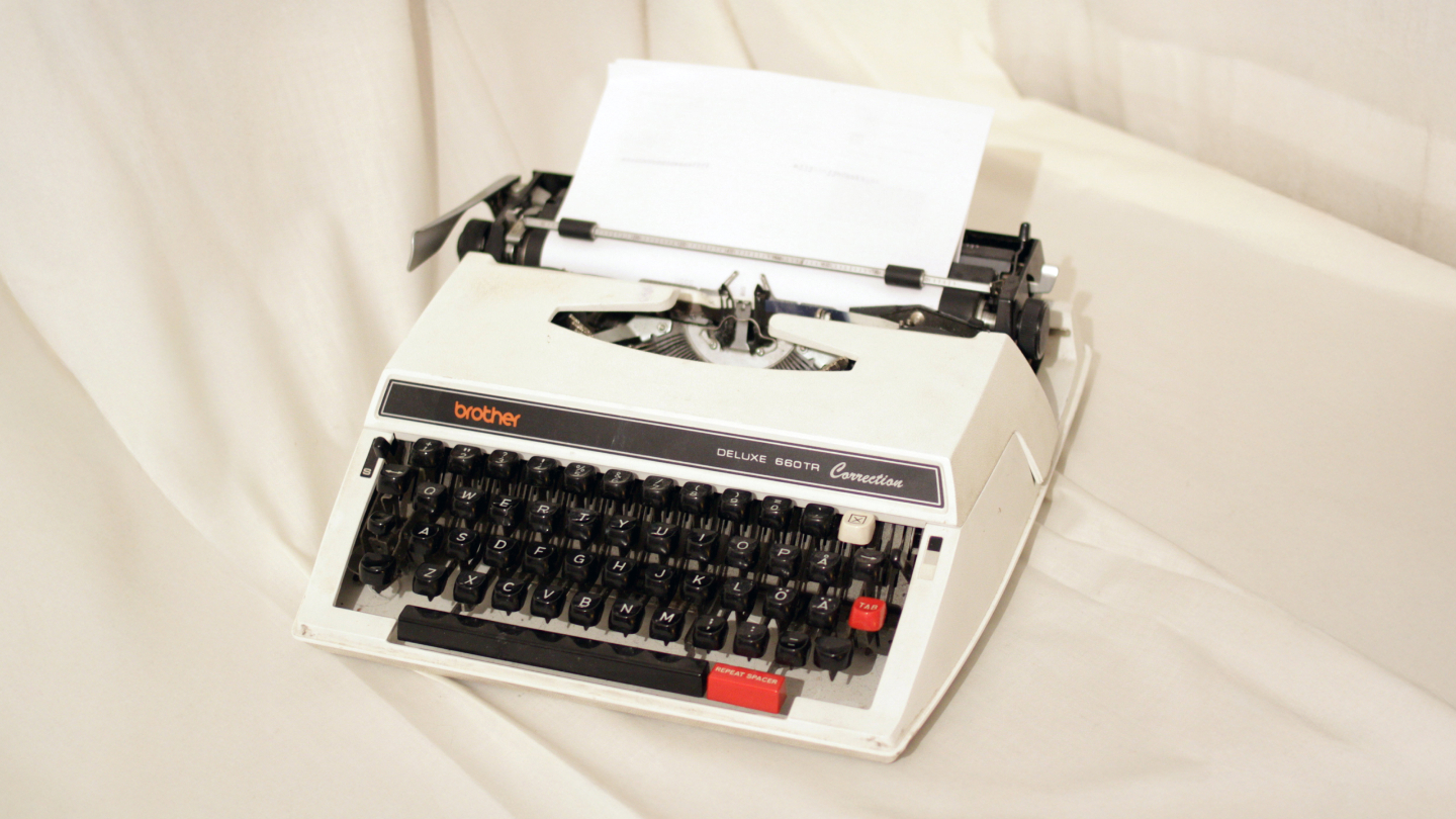 Печатная машинка для нот