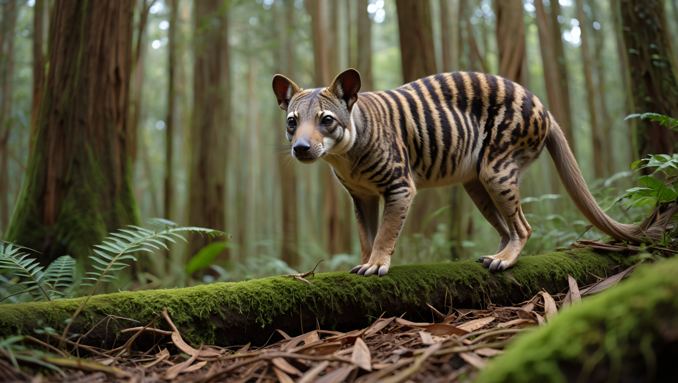 когда жили сумчатые волки
