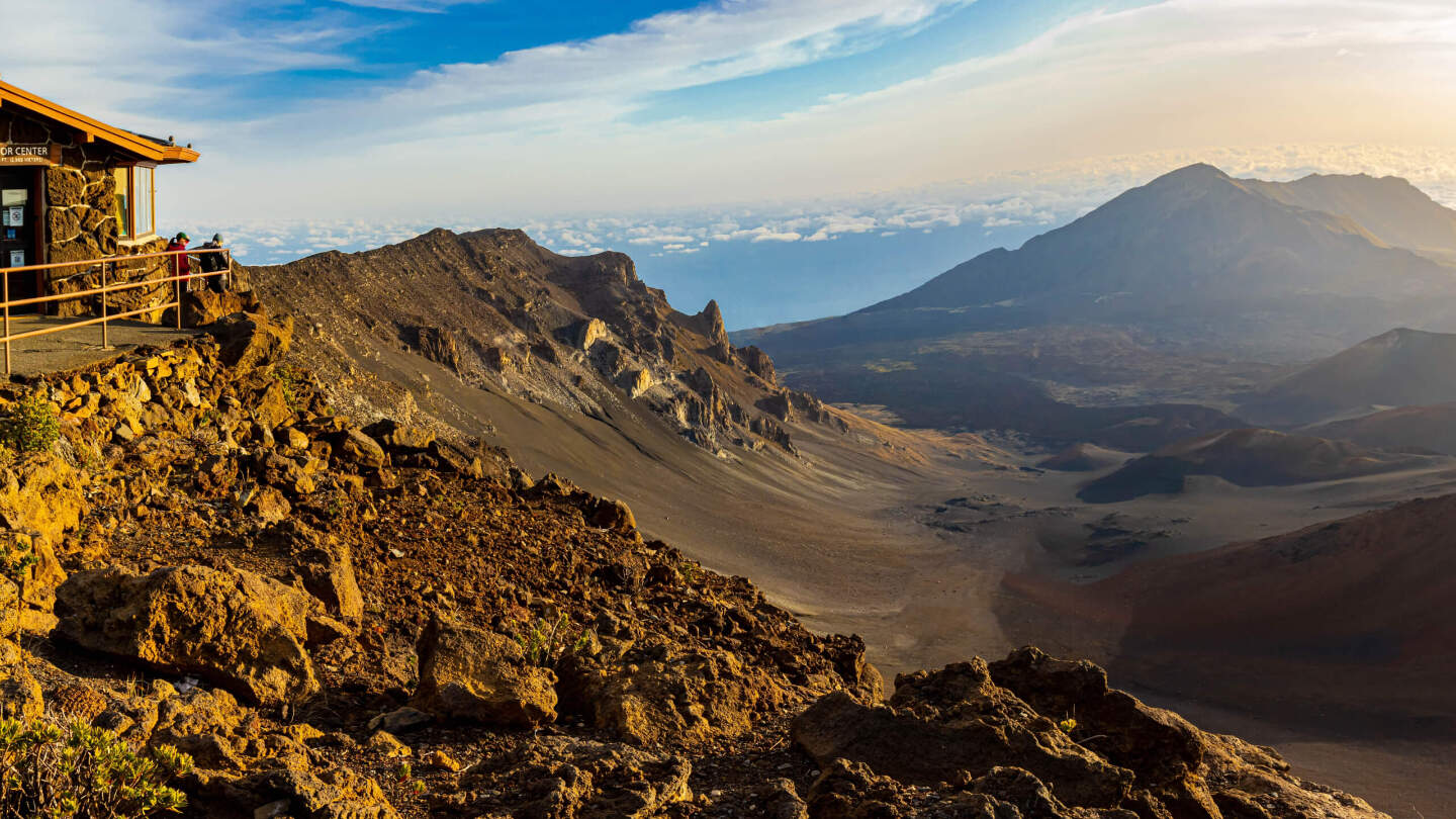 Кратер вулкана Халеакала 