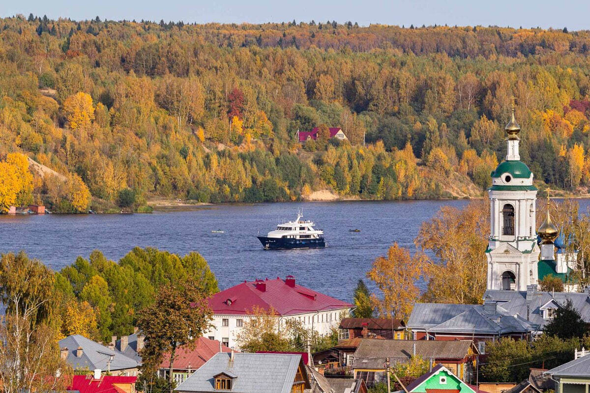 Плес остановиться