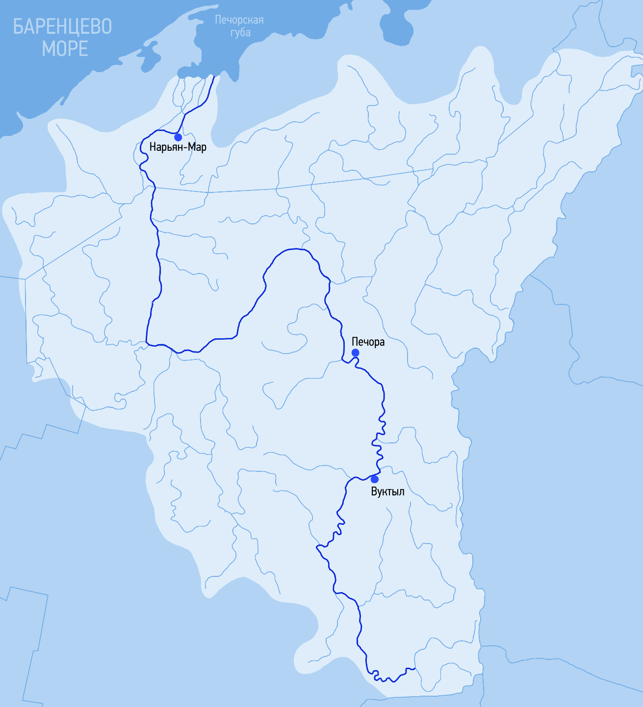 Река Печора