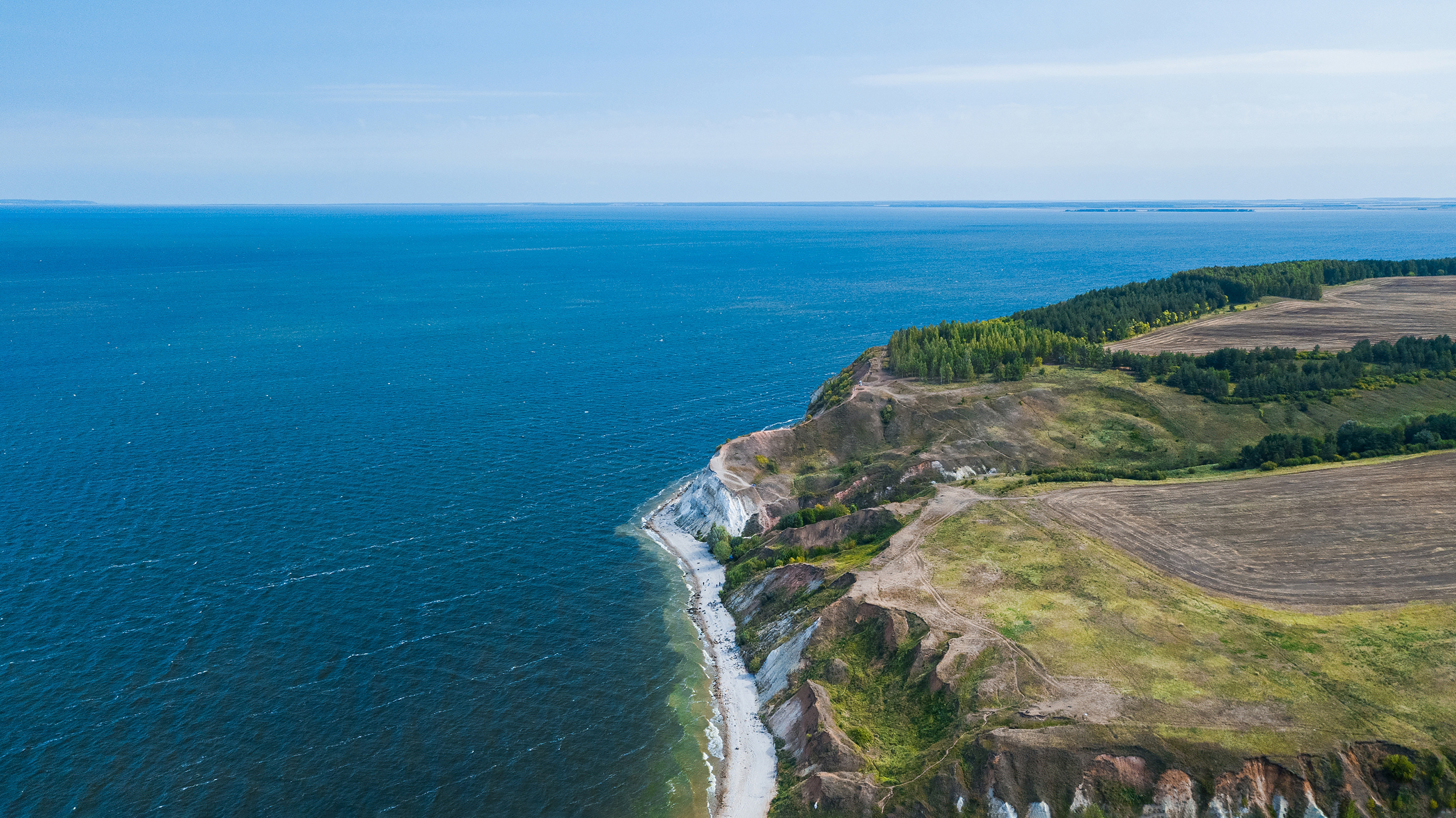 река Кама, устье