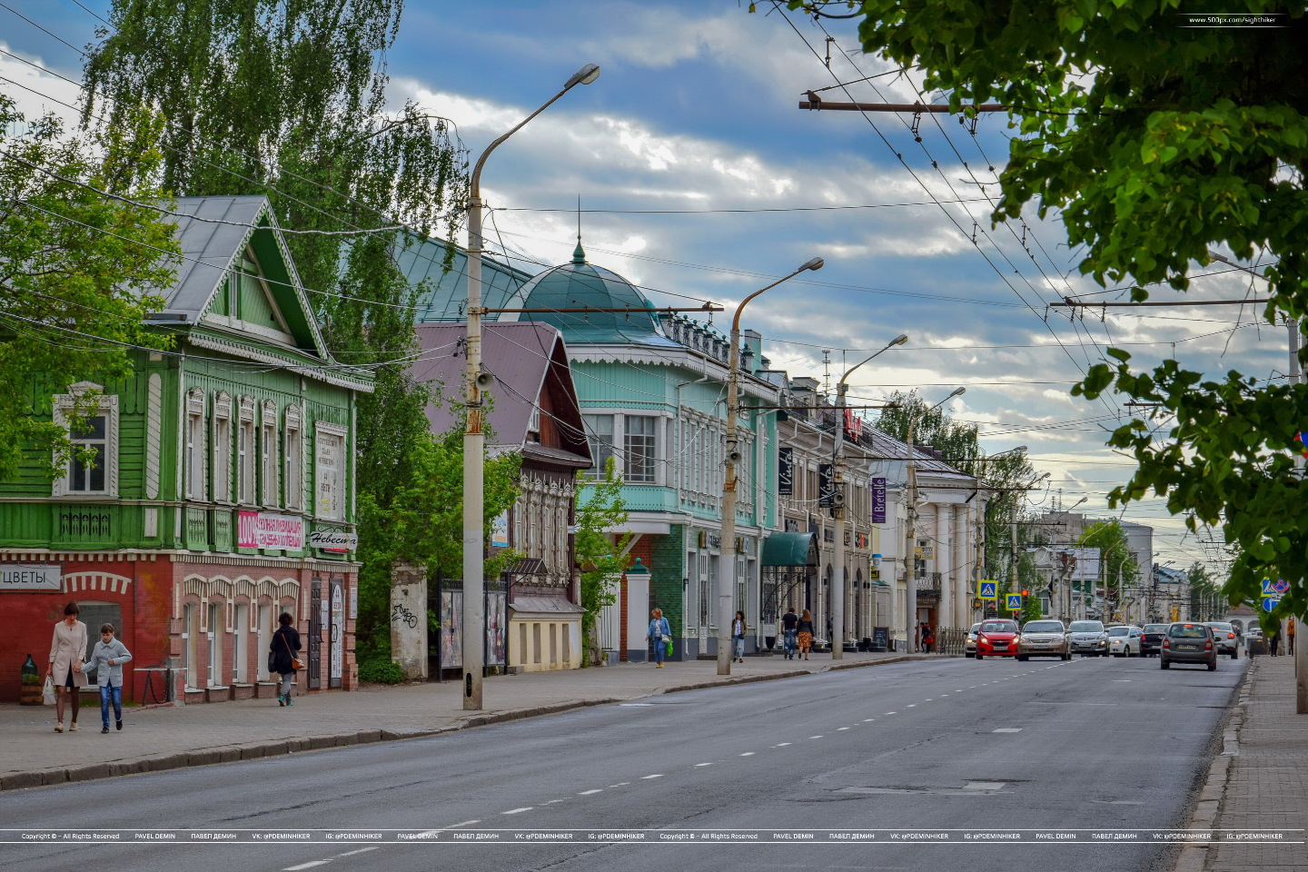 Советская улица в Костроме