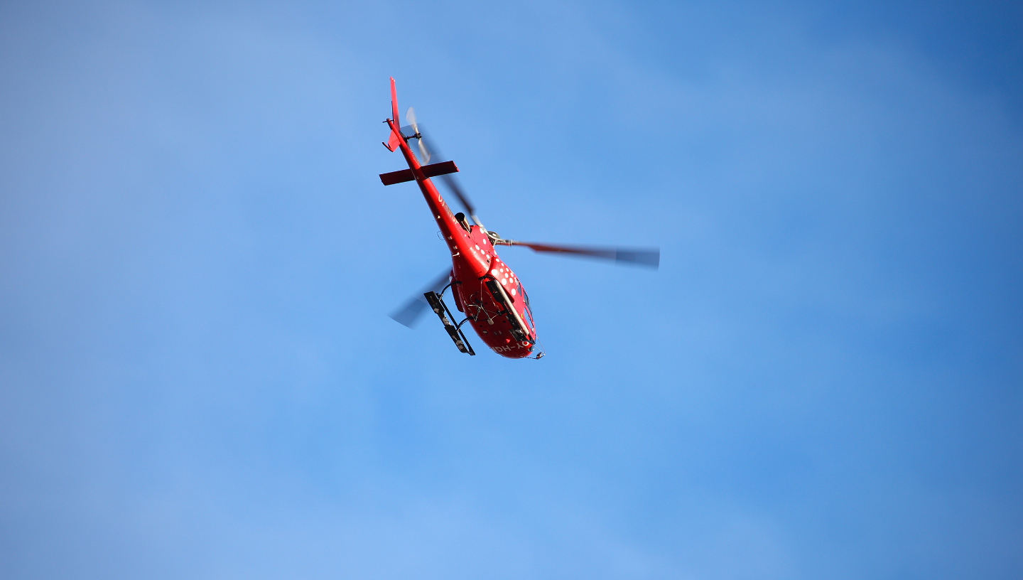 Вертолет, Гренландия