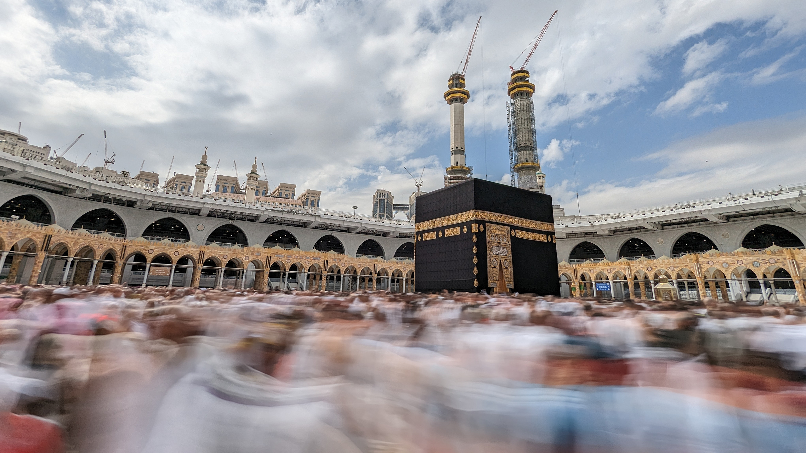 Мечеть аль-Харам и священная Кааба Мекка