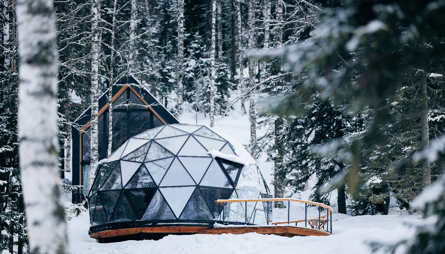 Глэмпинг на озере