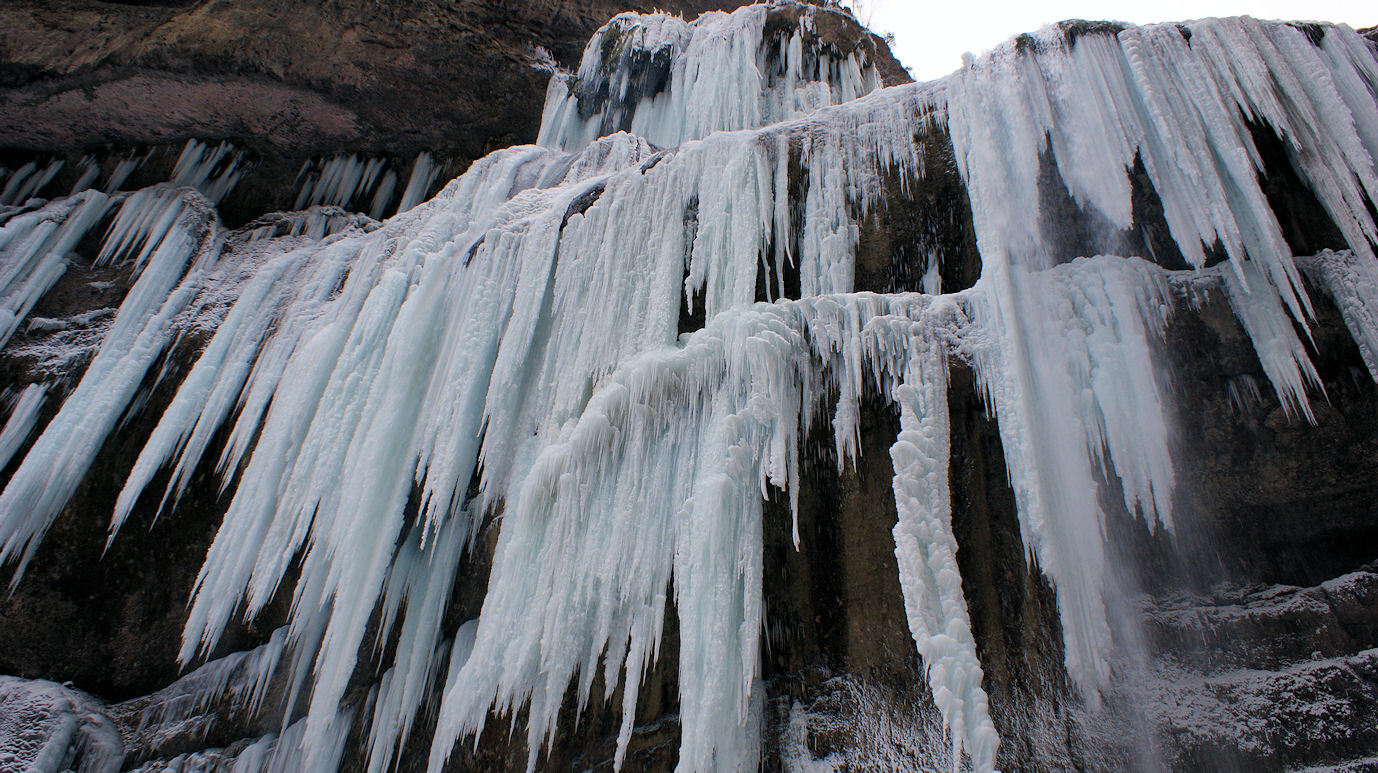 Замерзшие водопады Кабардино Балкария