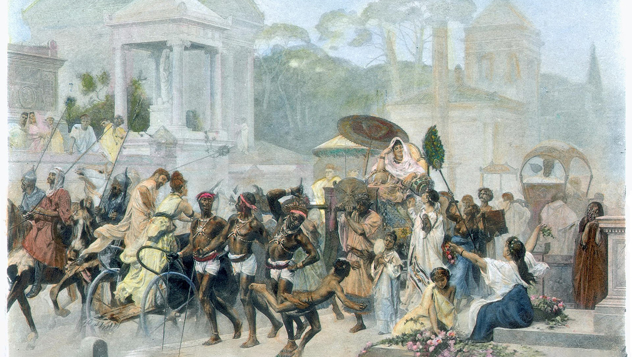 Виа Аппиа во времена Августа