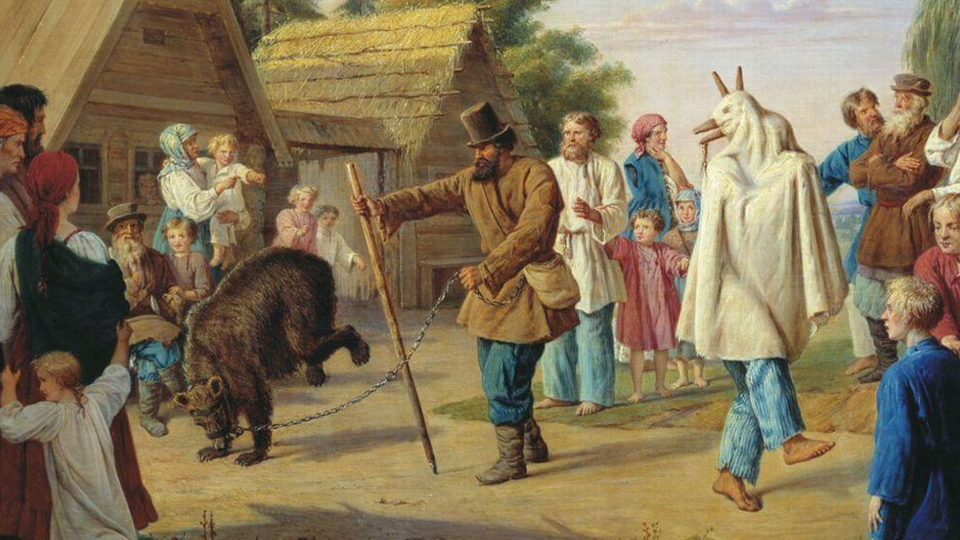 Франц Рисс. Скоморохи на Руси
