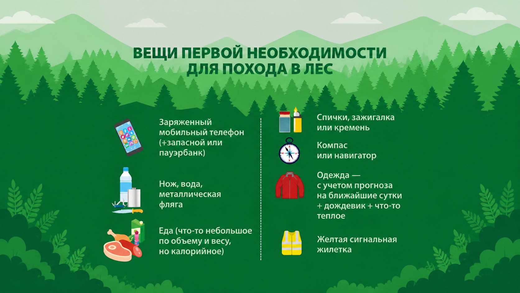 вещи первой необходимости