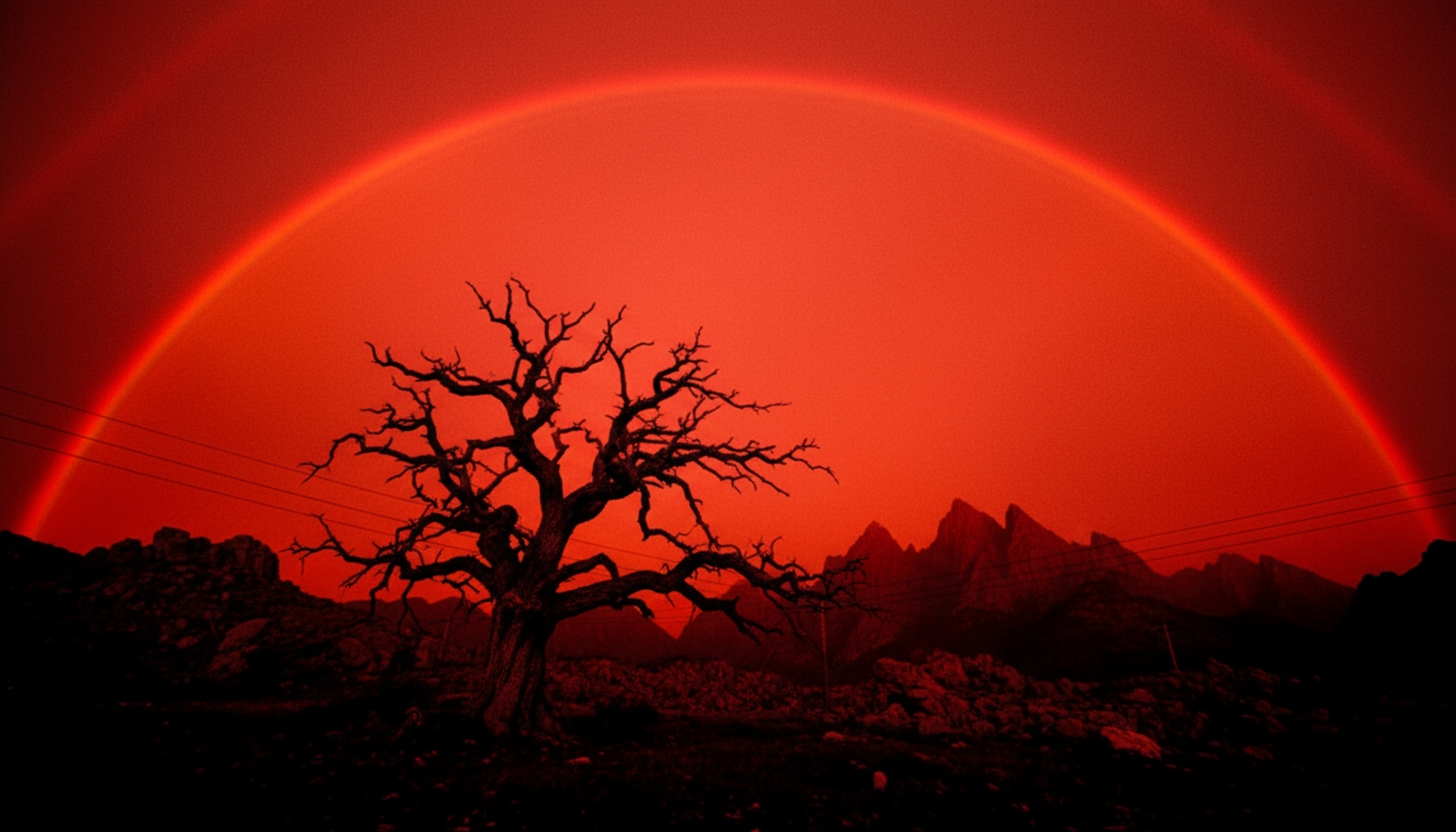 Красная радуга