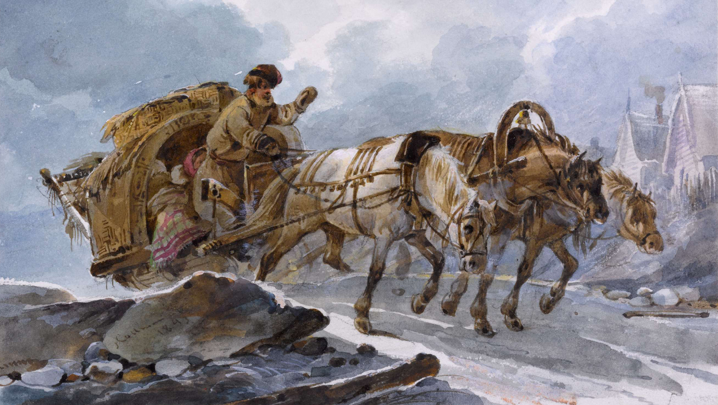 ямщик почтальон россия