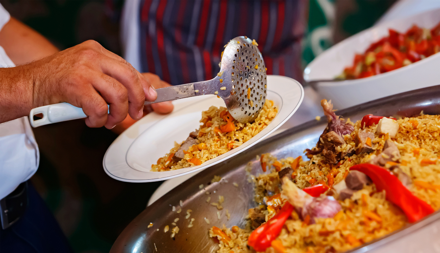 разные виды плова