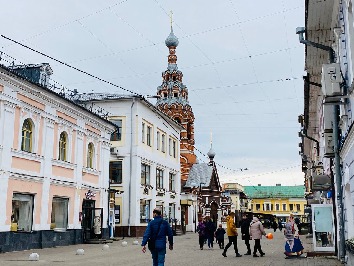 В центре Ярославля хочется свернуть в каждый переулок